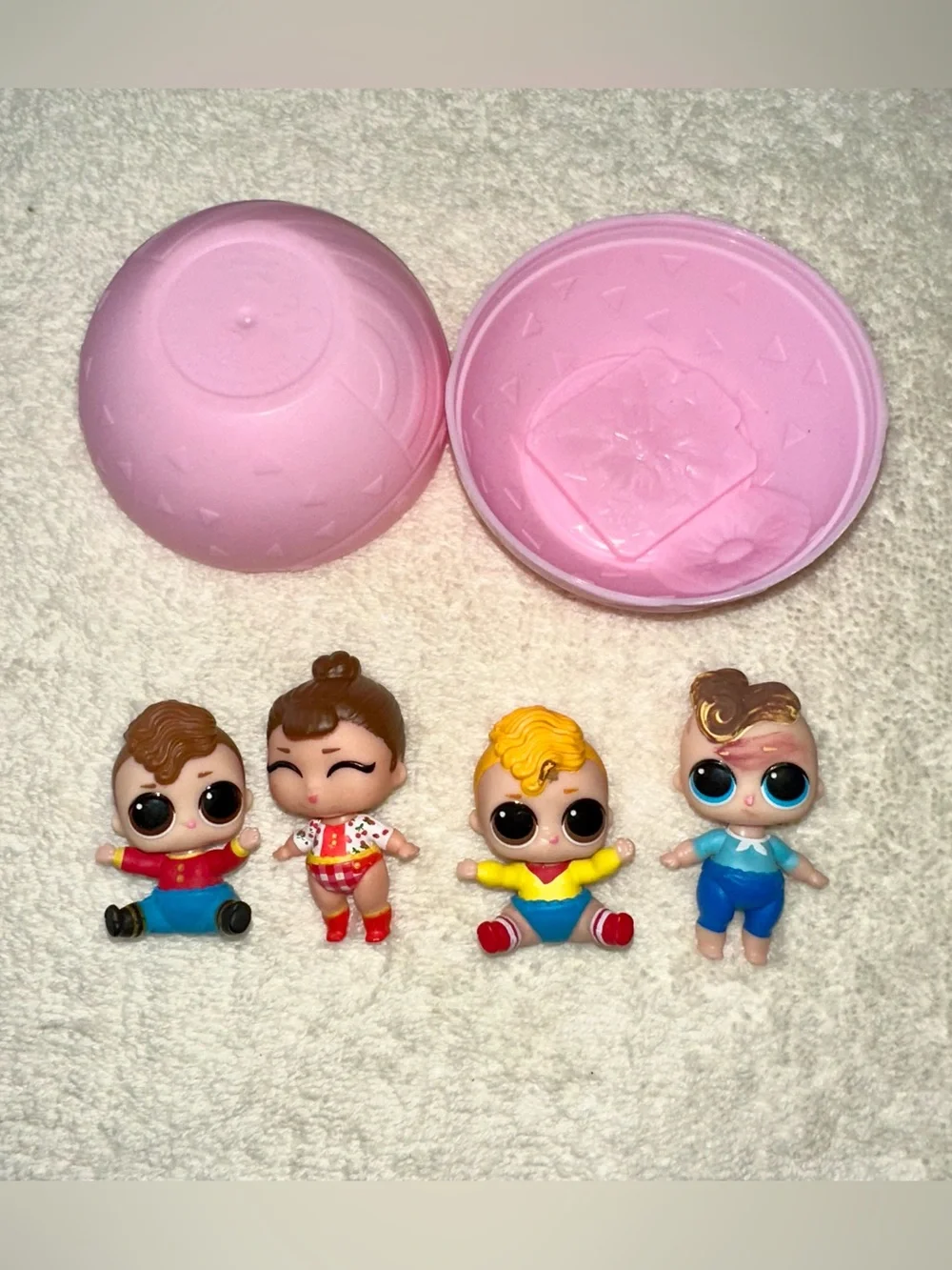 LOL Surprise Loves Mini Sweets Cereal Doll Lot Rice Krispies Jelly Belly Pink